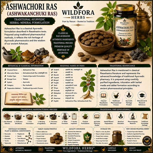 Ashwachori Ras (Ashwakanchuki Ras) – Traditional Ayurvedic Herbal Mineral Tablets Guide
