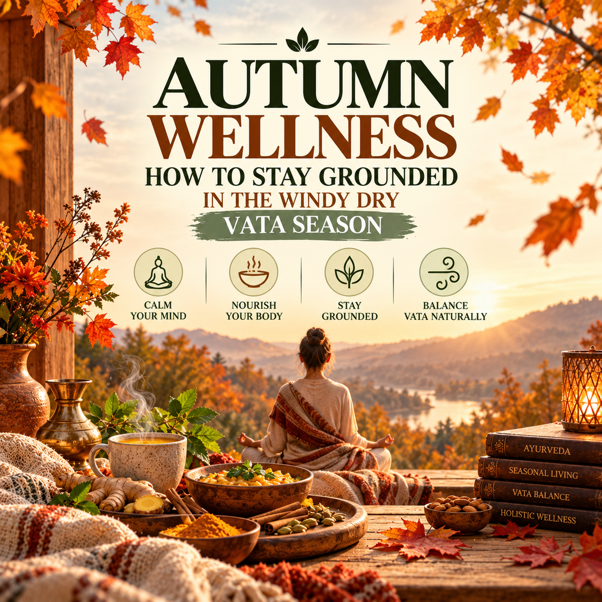 Autumn Wellness: How to Stay Grounded in the Windy, Dry Vata Season
