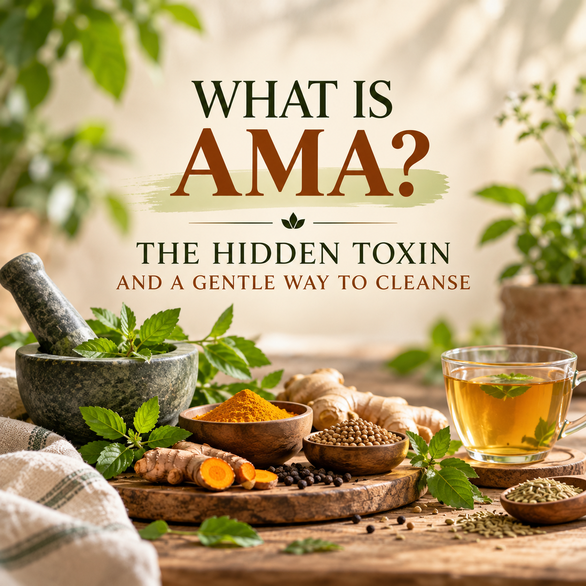 What Is Ama? The Hidden Toxin and a Gentle Way to Cleanse