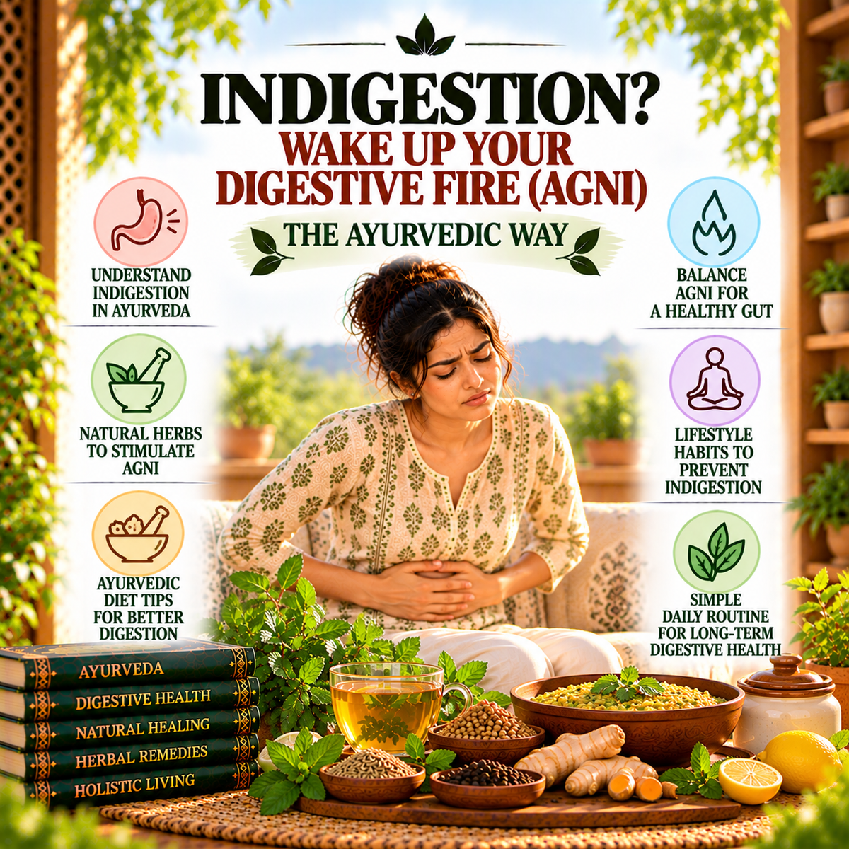 Indigestion? Wake Up Your Digestive Fire (Agni) the Ayurvedic Way
