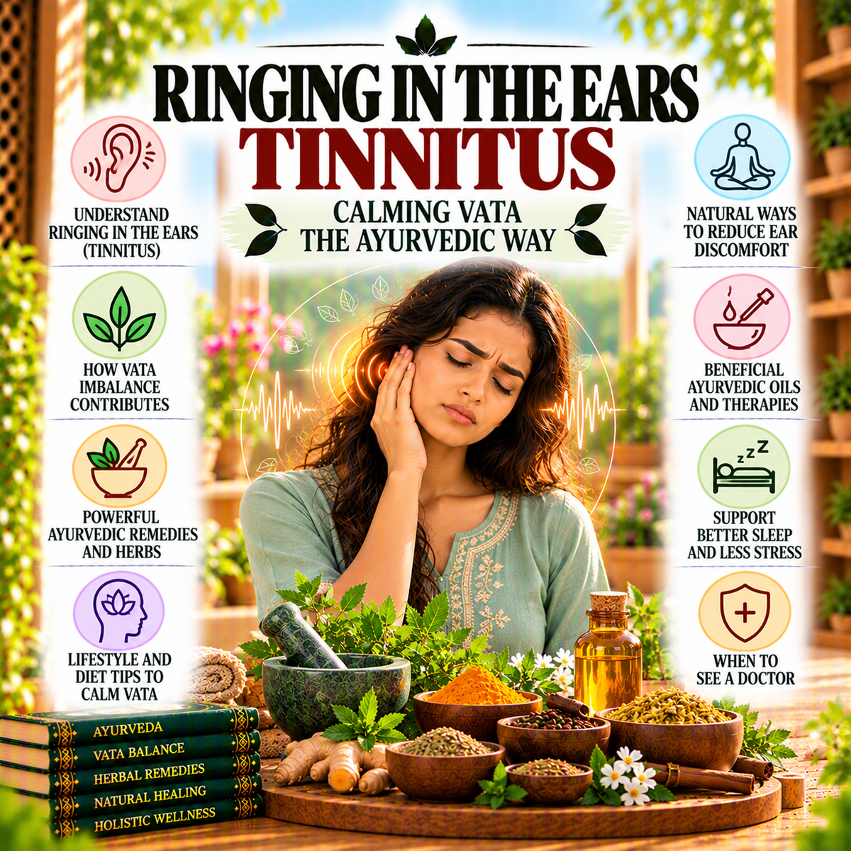 Ringing in the Ears (Tinnitus): Calming Vata the Ayurvedic Way