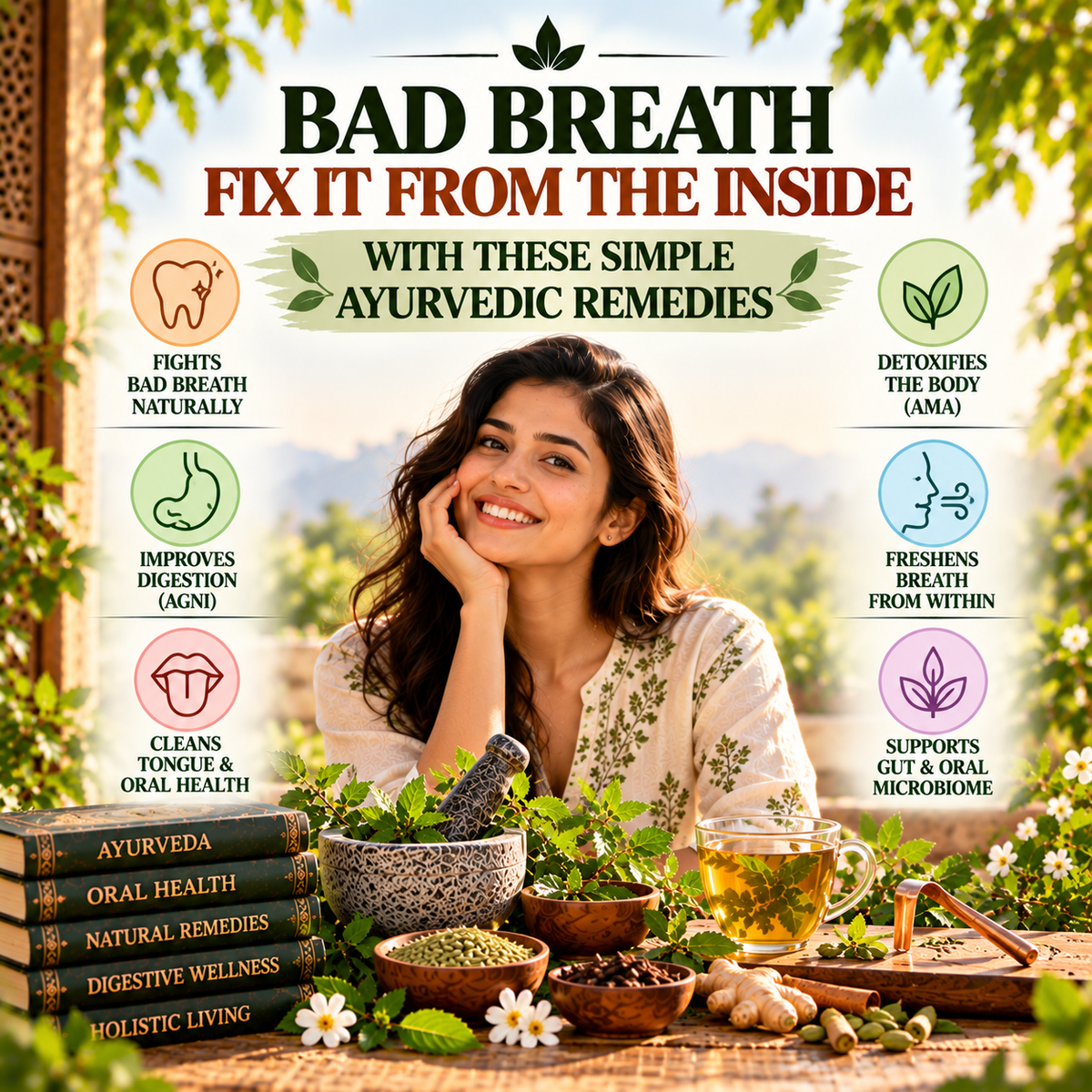 Bad Breath? Fix It From the Inside With These Simple Ayurvedic Remedies