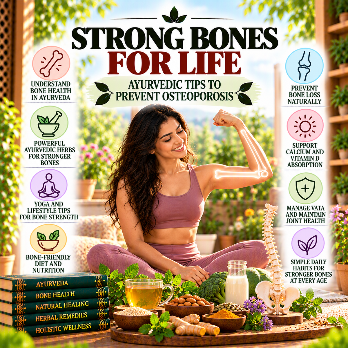 Strong Bones for Life: Ayurvedic Tips to Prevent Osteoporosis