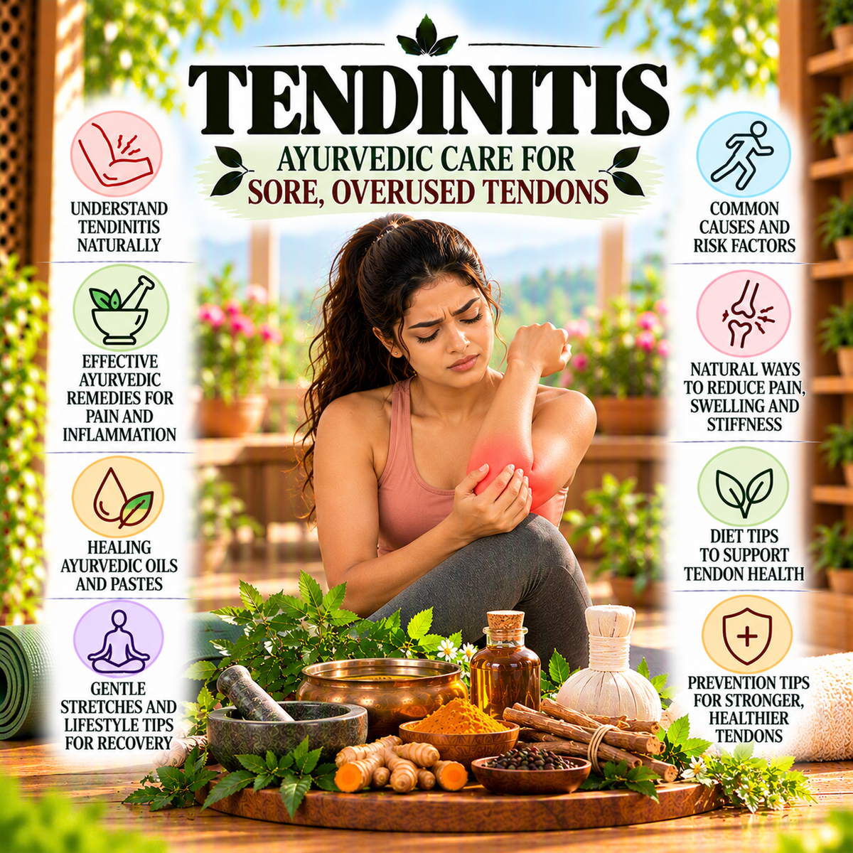 Tendinitis: Ayurvedic Care for Sore, Overused Tendons