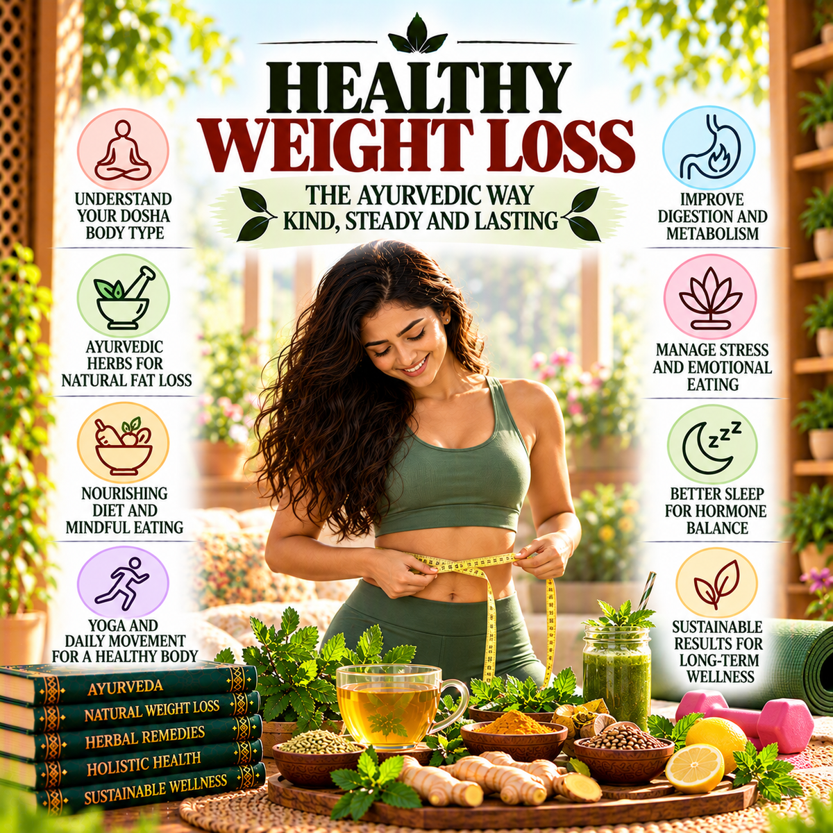 Healthy Weight Loss the Ayurvedic Way: Kind, Steady and Lasting