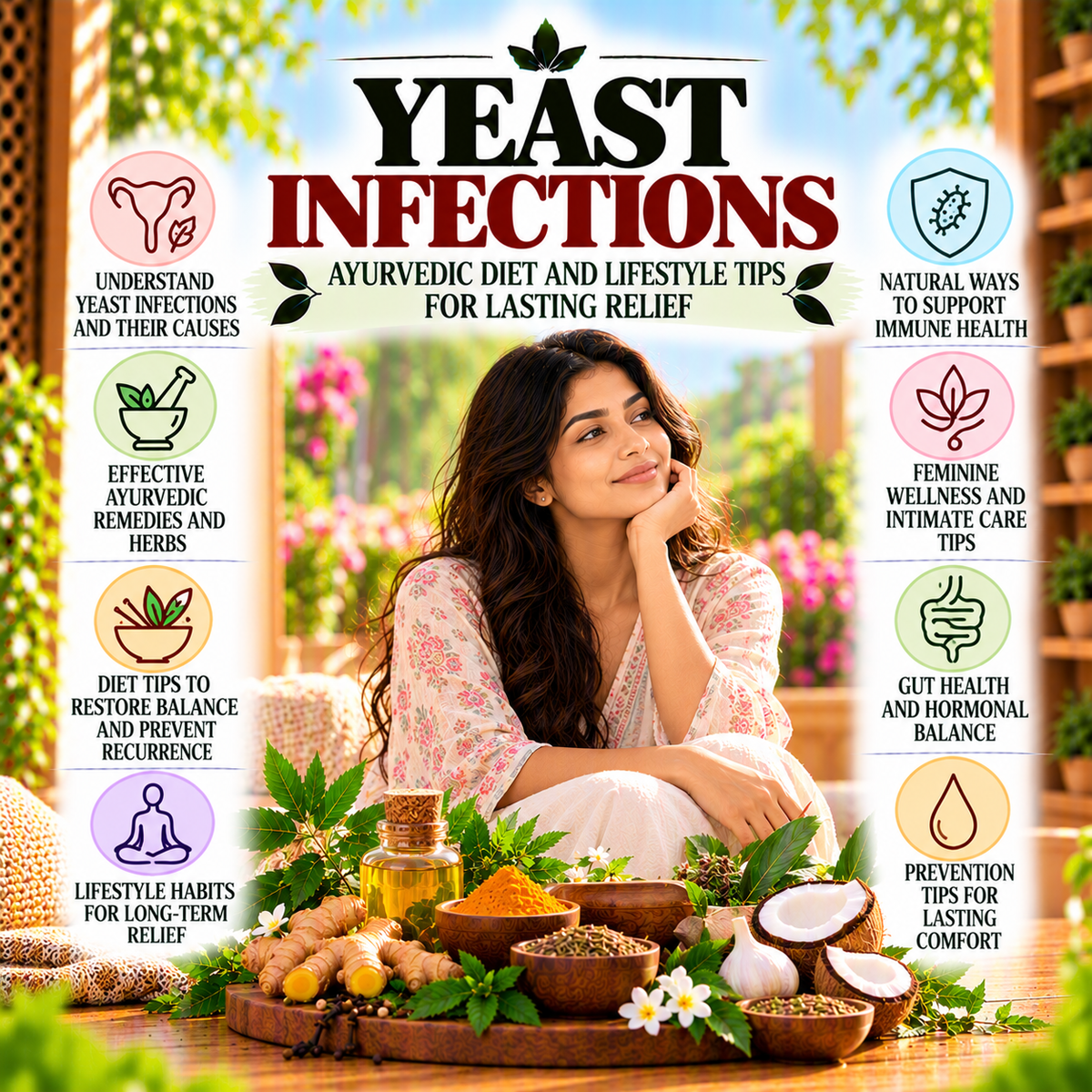 Yeast Infections: Ayurvedic Diet and Lifestyle Tips for Lasting Relief