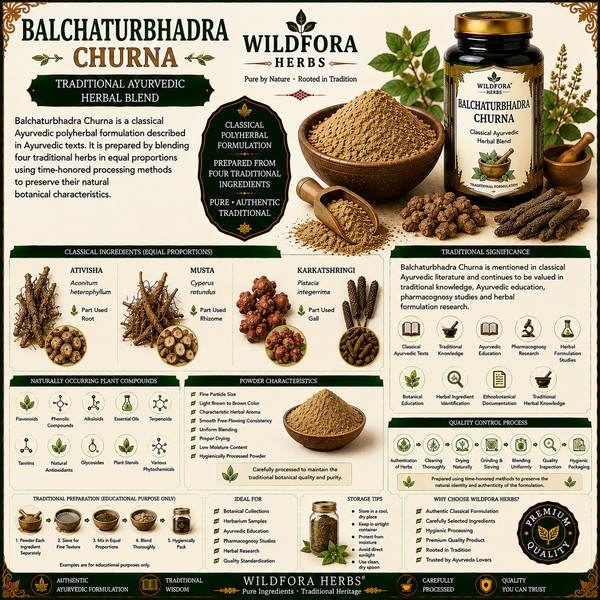 Balchaturbhadra Churna – Traditional Ayurvedic Herbal Powder Guide
