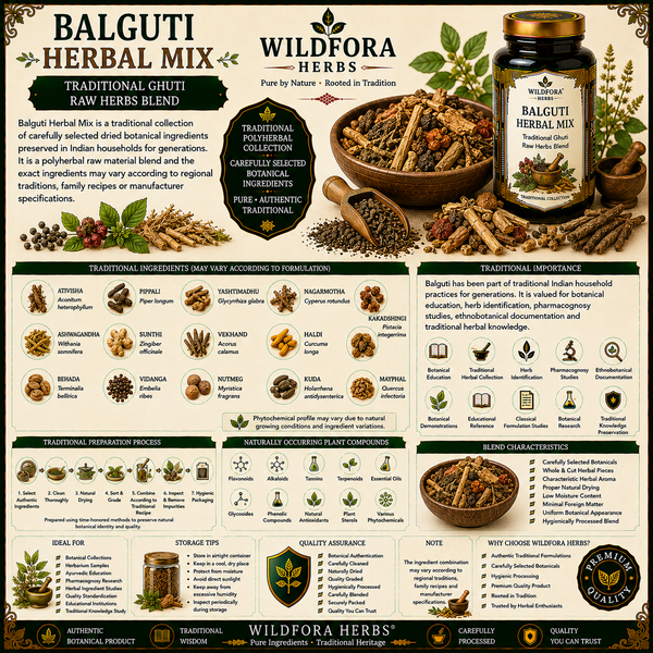 Balguti Herbal Mix – Traditional Ghuti Raw Herbs Blend Guide