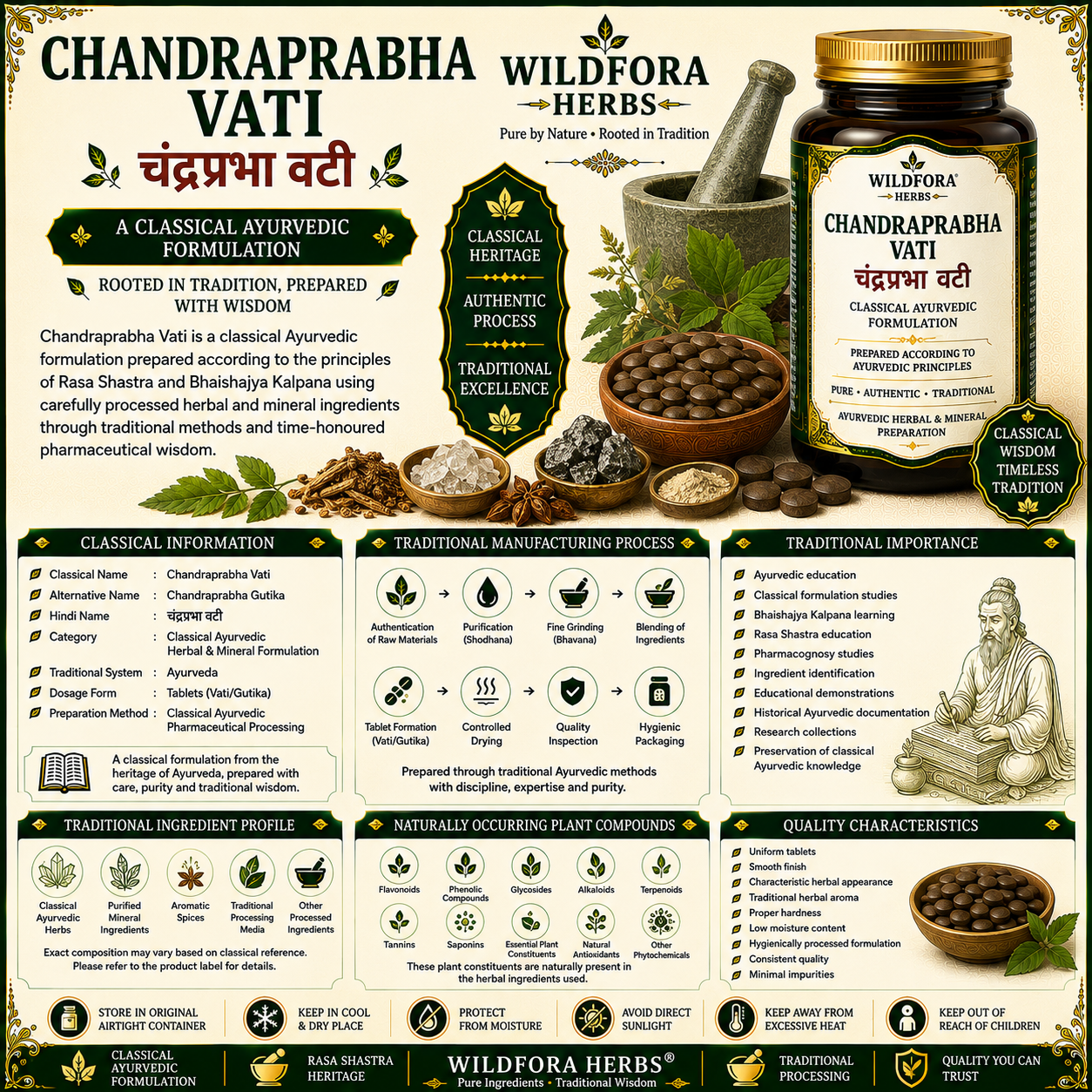 Chandraprabha Vati | Chandraprabha Gutika | Classical Ayurvedic Formulation Guide