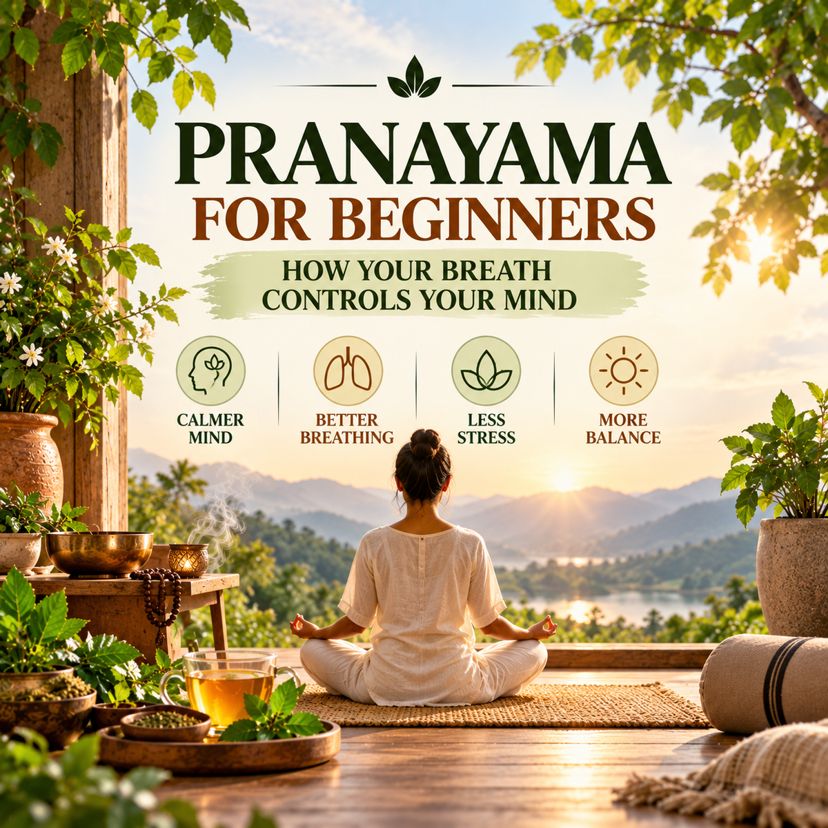 Pranayama for Beginners: How Your Breath Controls Your Mind