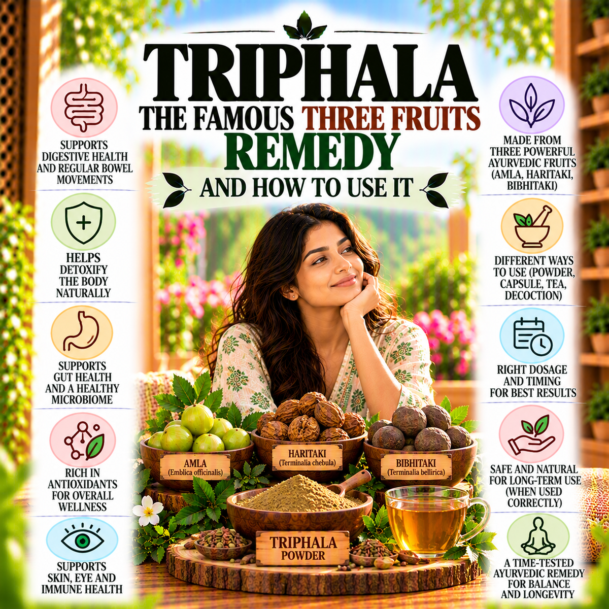 Triphala: The Famous "Three Fruits" Remedy and How to Use It