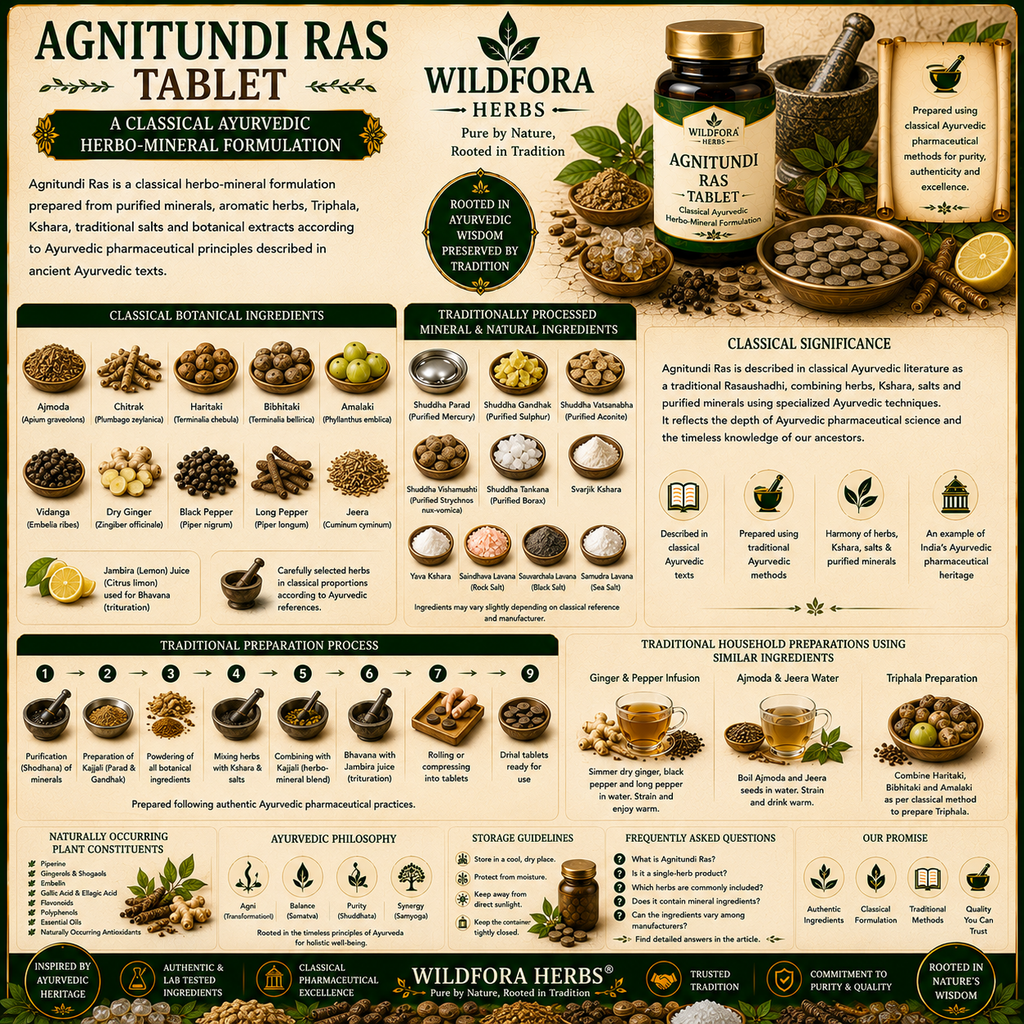 Agnitundi Ras Tablet | अग्निटुंडी रस