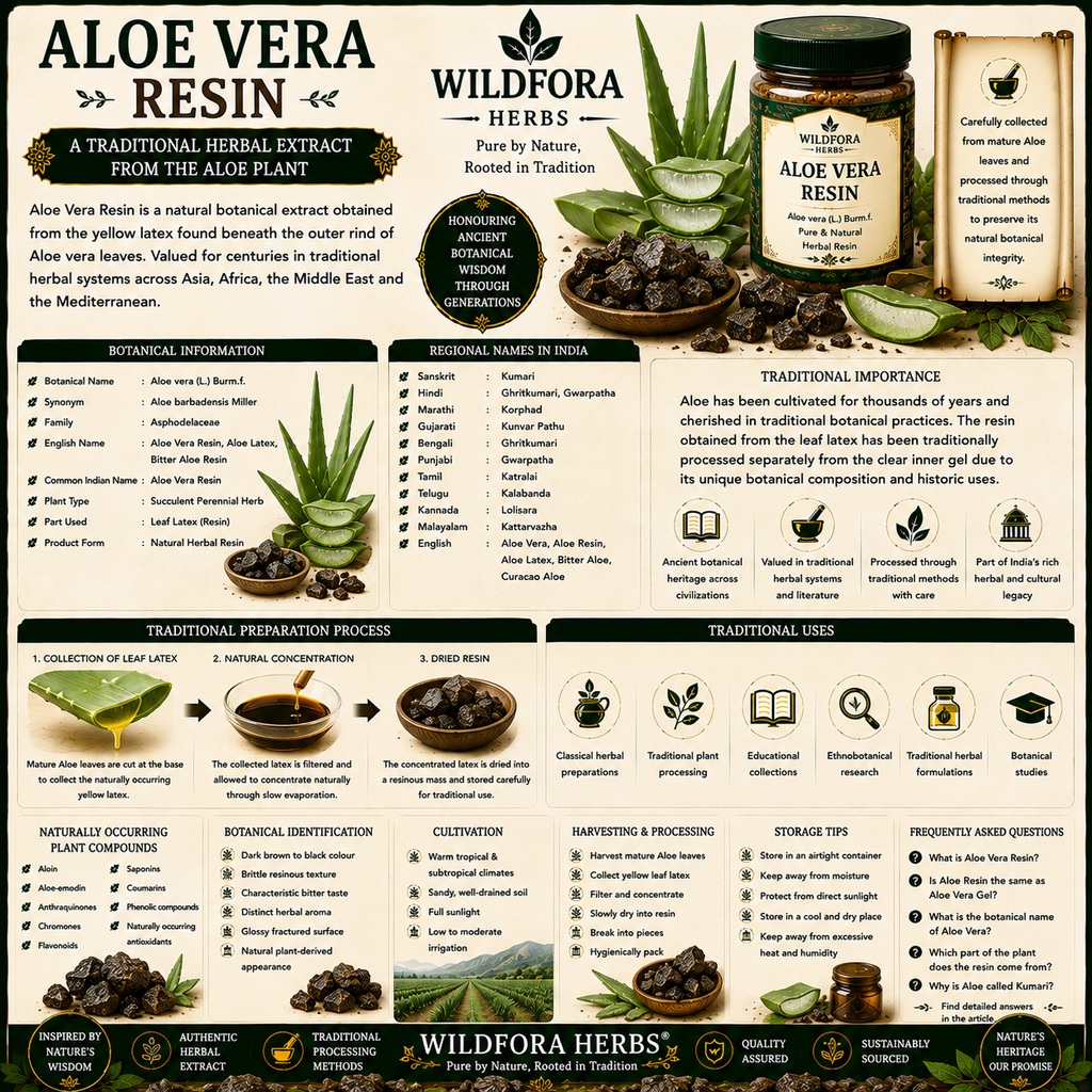 Aloe Vera Resin Natural Herbal Extract Aloe Vera