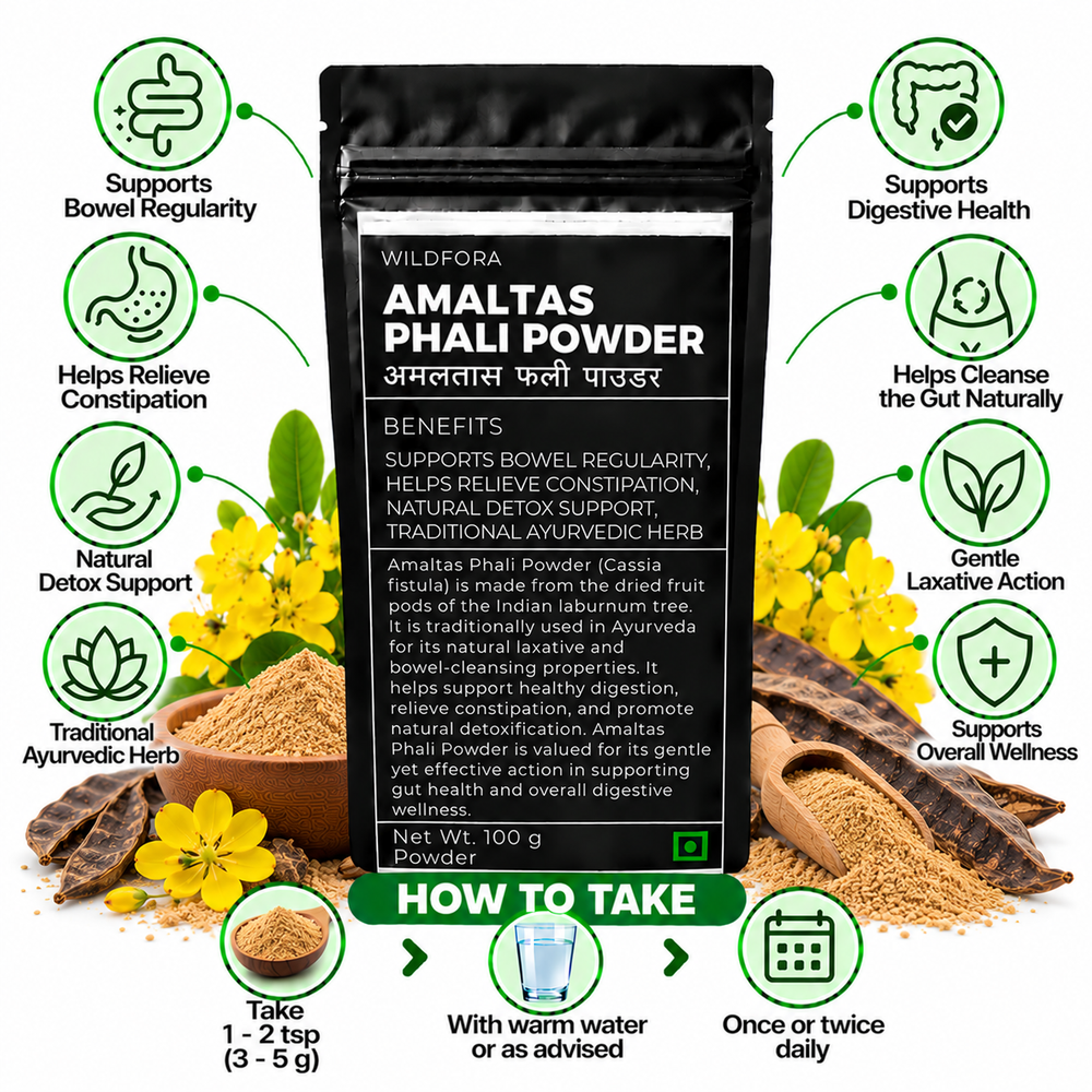 Amaltas Phali Powder | Cassia Fistula Herbal Churna Benefits