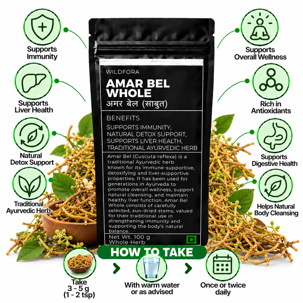 Amar Bel Whole Cuscuta Reflexa Natural Herbal Product Benefits