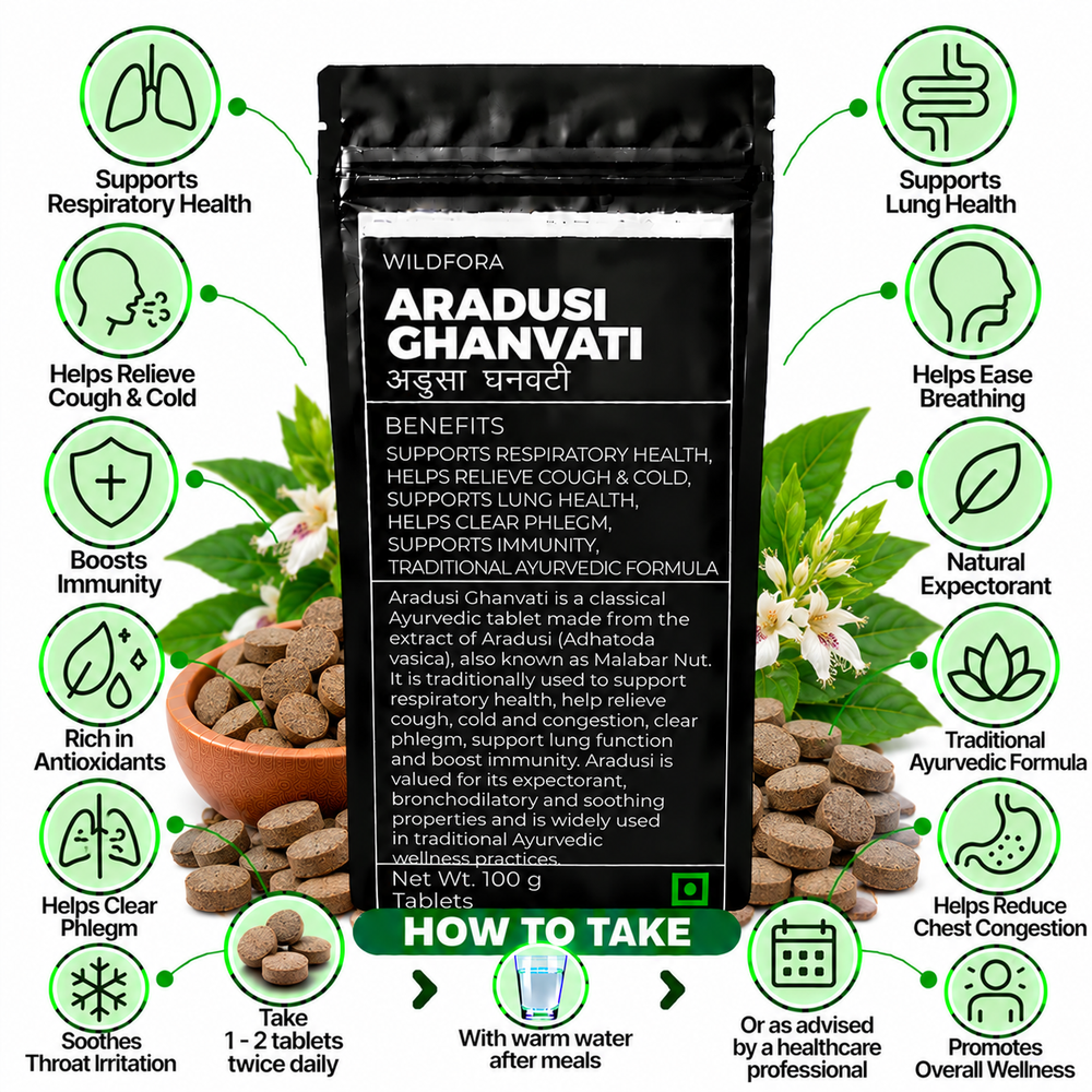 अरादुसी घनवटी वसा | अरदुसी Benefits
