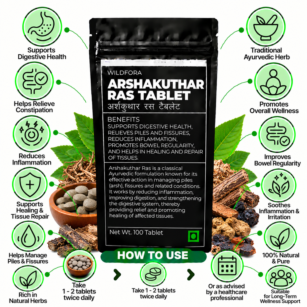 Arshakuthar Ras Tablet | अर्शकुथार रस Benefits