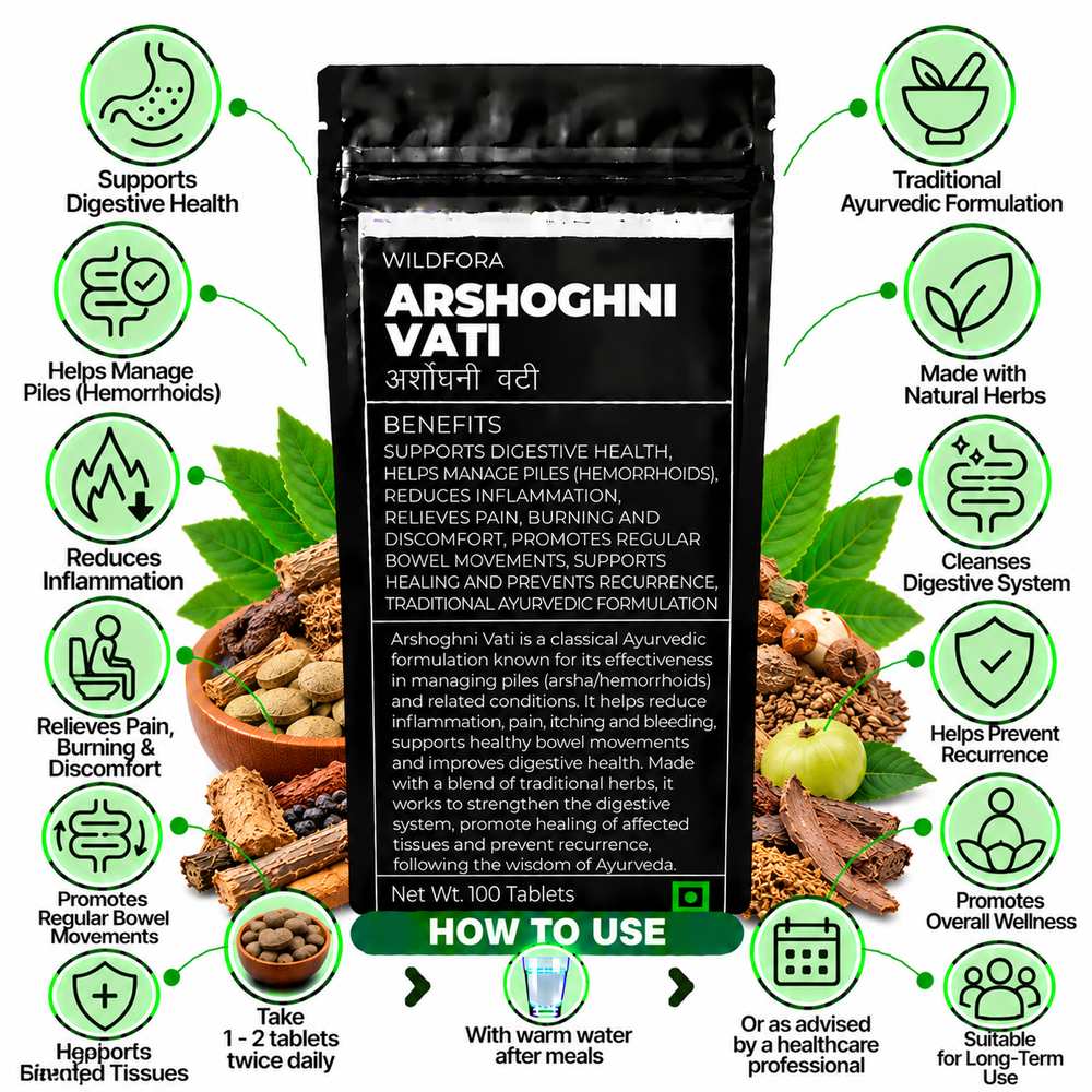 Arshoghni Vati | अर्शोगनी वटी Benefits