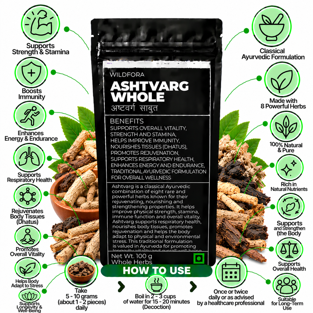 Ashtvarg Whole Traditional Herbal Blend Natural Product Benefits