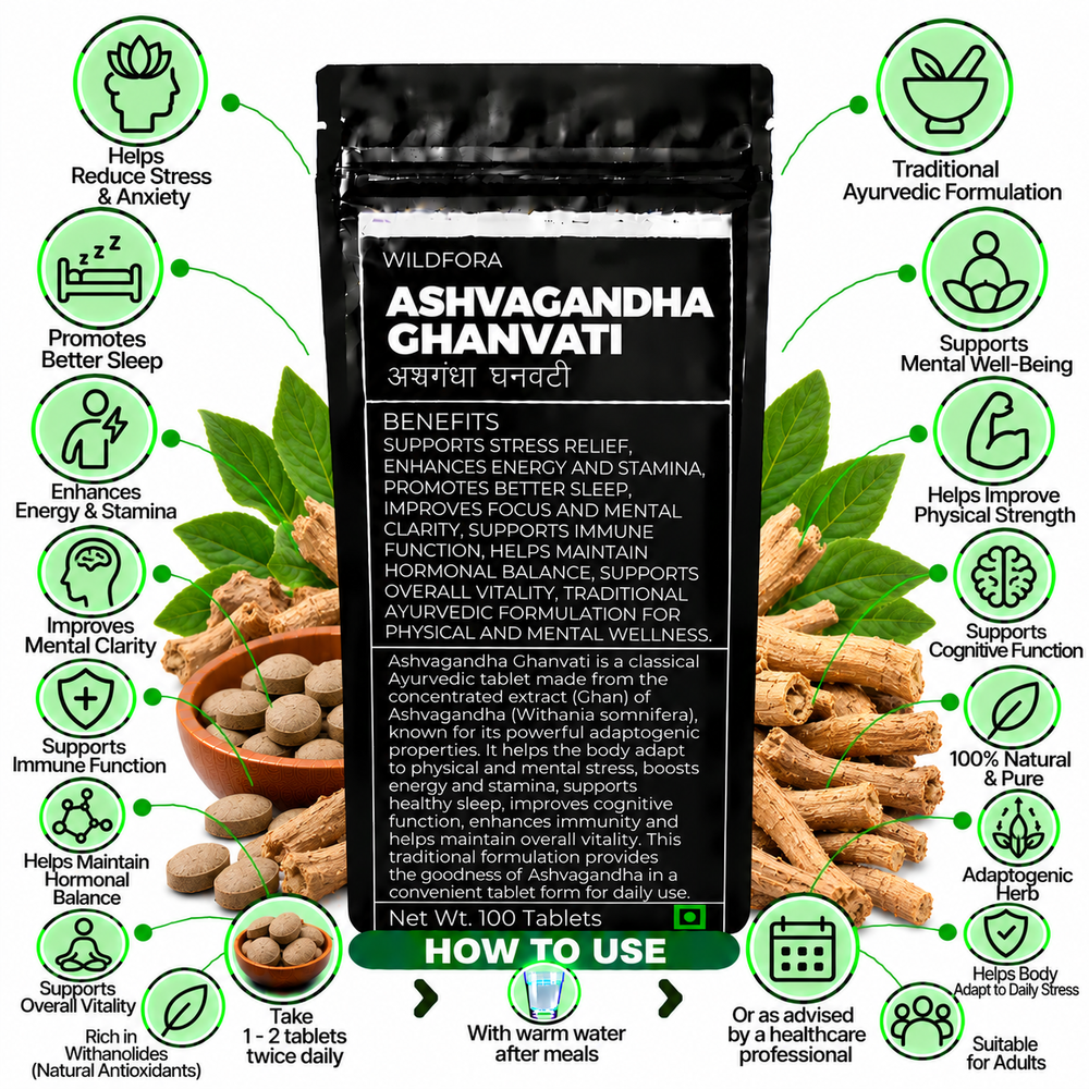 Ashwagandha Ghanvati | अश्वगंधा घनवटी Benefits