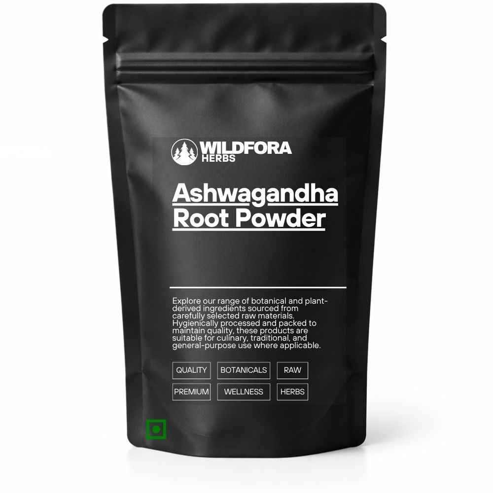 Ashwagandha Root Powder (Withania somnifera) - Premium Herbal Root Powder | Natural Botanical Ingredient