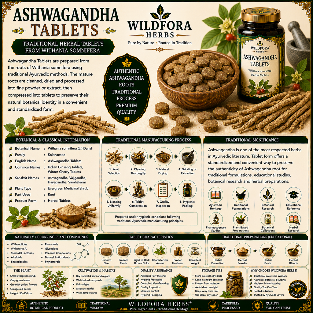 Ashwagandha Tablets | अश्वगंधा टैबलेट