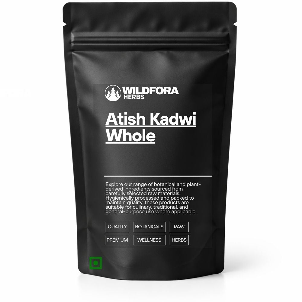 Atish Kadwi Whole (Aconitum heterophyllum) - Premium Ativisha Root | Natural Dried Herbal Root