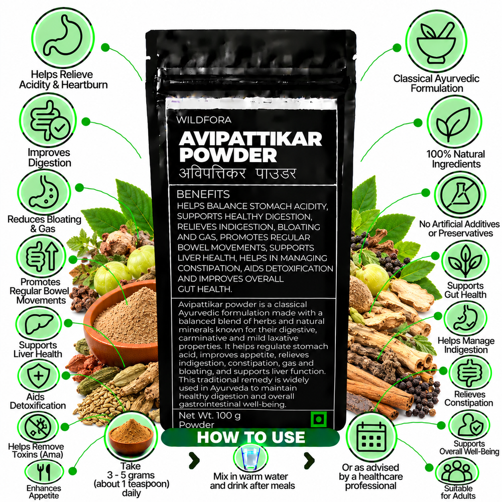 Avipattikar Churna Herbal Powder | Classical Ayurvedic Blend Benefits