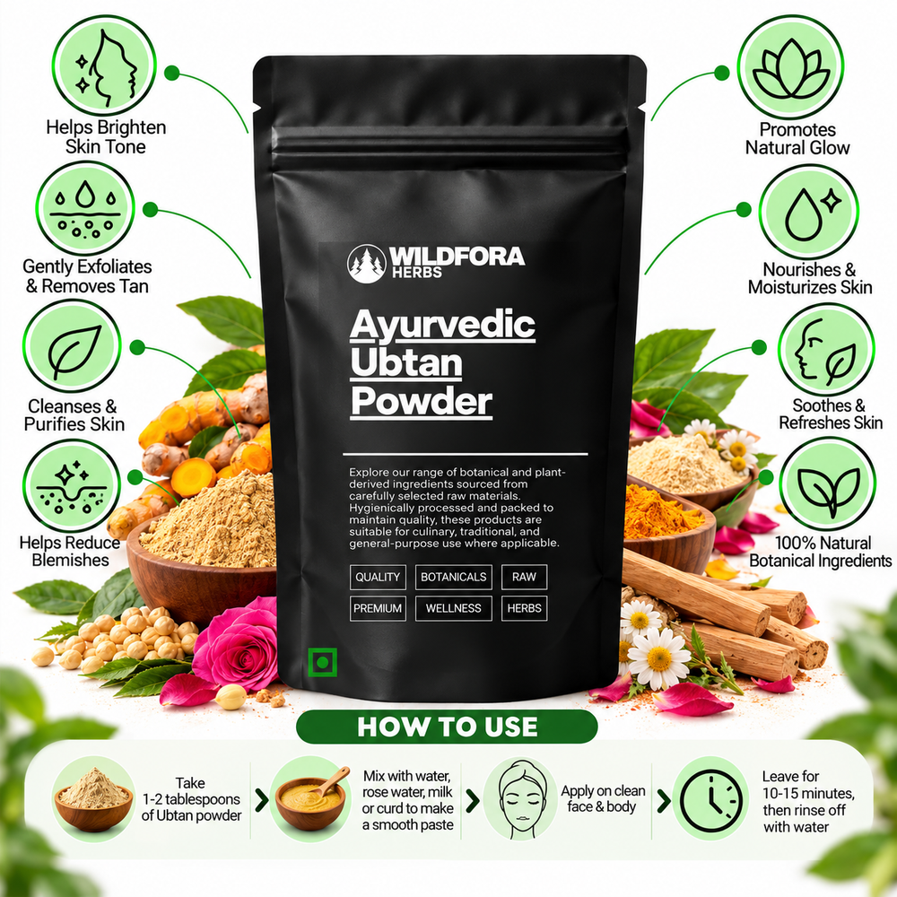 Ayurvedic Ubtan Powder Herbal Body Wash | Natural Skin Care Powder Benefits