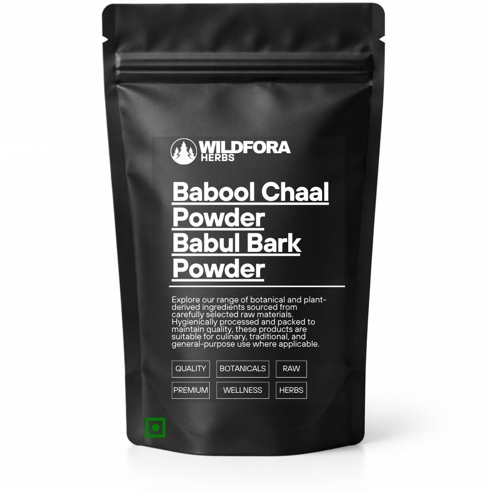 Babool Chaal Powder Babul Bark (Vachellia nilotica) - Premium Herbal Bark Powder | Natural Botanical Ingredient