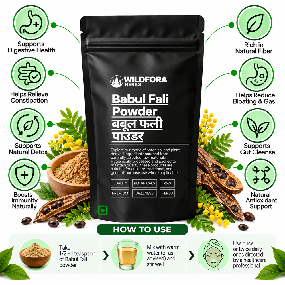 Babul Fali Powder Acacia Nilotica Pods | Babool Phali Churna Benefits