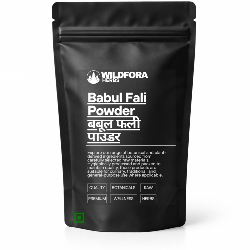 Babul Fali Powder Acacia nilotica Pods (Babool Phali Churna) - Premium Botanical Pod Powder