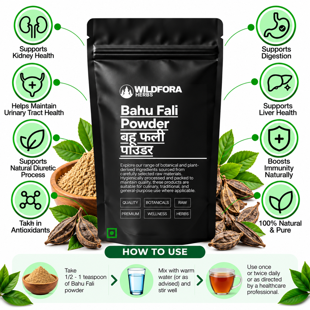 Bahu Fali Powder Churna Kurand Ghas | Bahuphali Herbal Powder Benefits