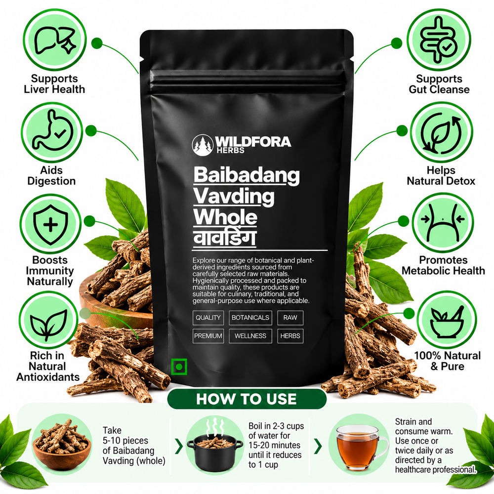 Baibadang Vavding Whole Embelia Ribes False Pepper Herbal Seeds Benefits