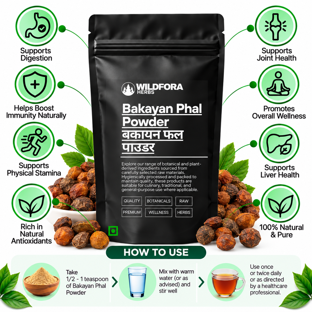 Bakayan Phal Powder Melia Azedarach | Mahanimba Fruit Powder Benefits
