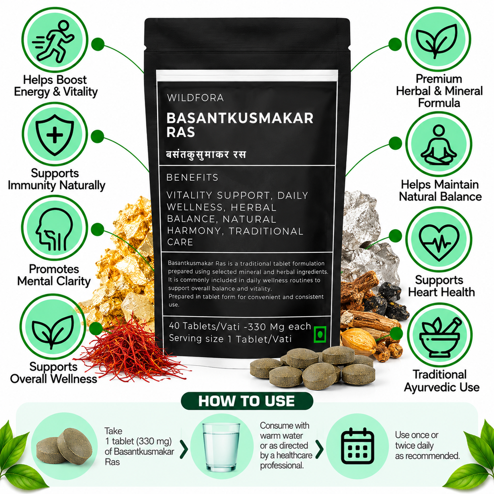 Basantkusmakar Ras Tablet Benefits