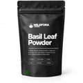 basil leaf powder, tulsi powder, ocimum sanctum, herbal powder, natural supplement, wildfora, leaf powder, herbal wellness, ayurvedic powder, traditional herb