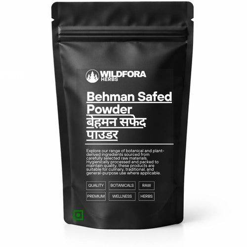 Behman Safed Powder (Centaurea behen) - Premium White Behen Herbal Powder | Natural Botanical Ingredient