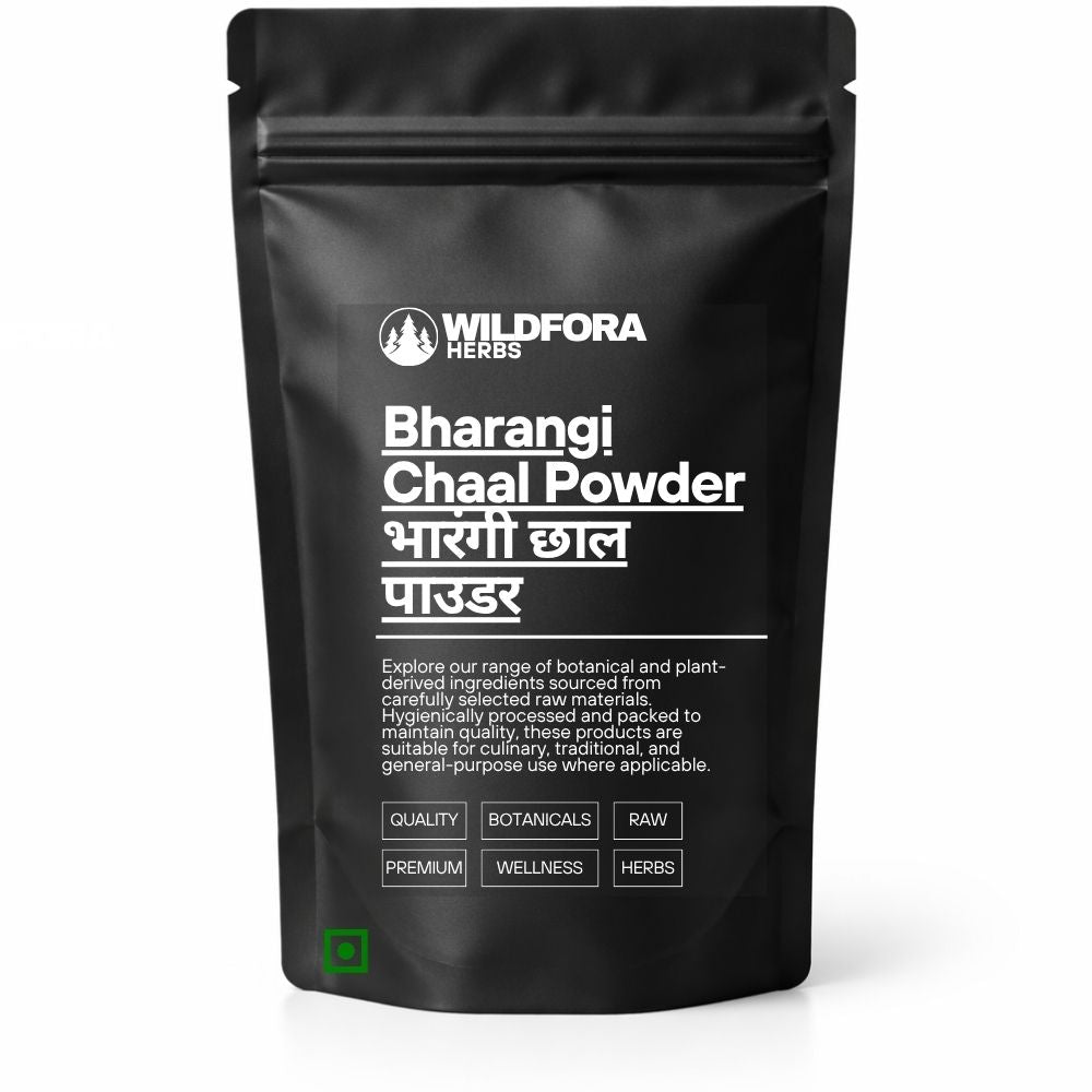 Bharangi Chaal Powder (Clerodendrum serratum) - Premium Bharangi Bark Herbal Powder | Natural Botanical Ingredient