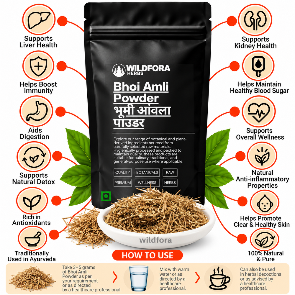 Bhoi Amli Powder Bhumi Amla | Bhumi Amalaki Herbal Powder Benefits