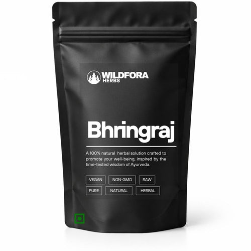 bhringraj, eclipta prostrata, false daisy, wildfora herbs, herbal product, natural herb, bhringraj benefits, fayde, how to use bhringraj, ayurvedic herbs