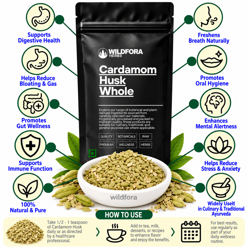Cardamom Husk Whole Green Cardamom Peels Natural Elaichi Husk Benefits
