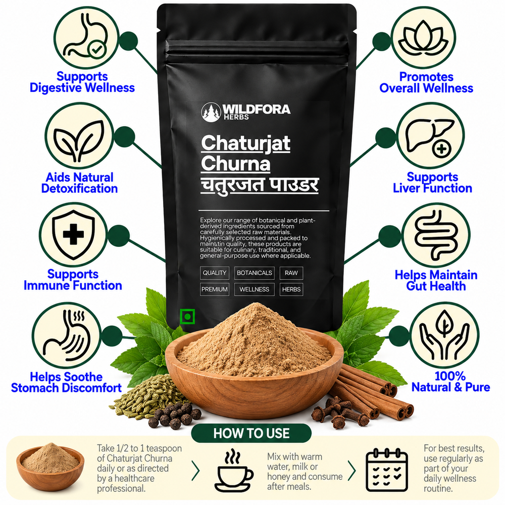 Chaturjat Churna Traditional Herbal Blend | Chaturjata Powder Benefits