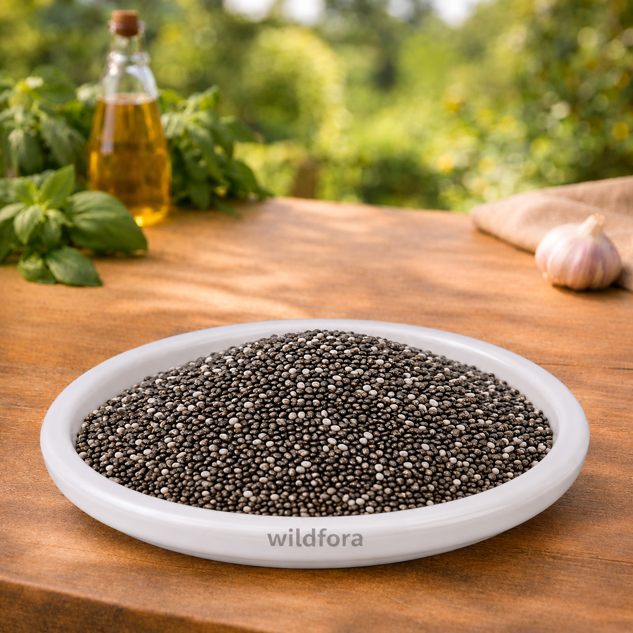 Chia Seeds Whole (Salvia hispanica) - Premium Natural Superfood Seeds | Food Grade Ingredient