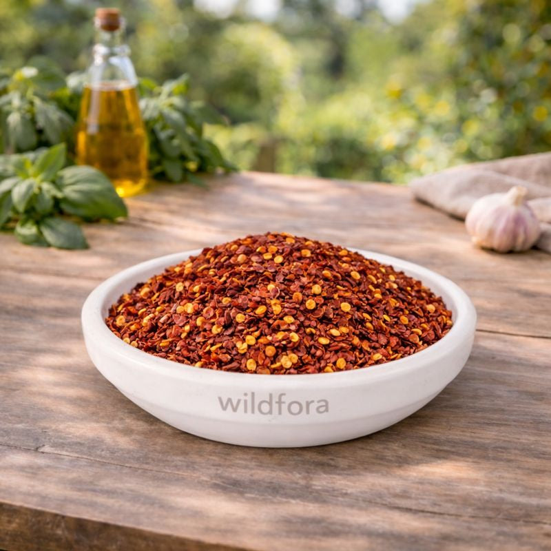 Chilli Flakes Crushed Red Pepper Capsicum Annuum Natural Spice