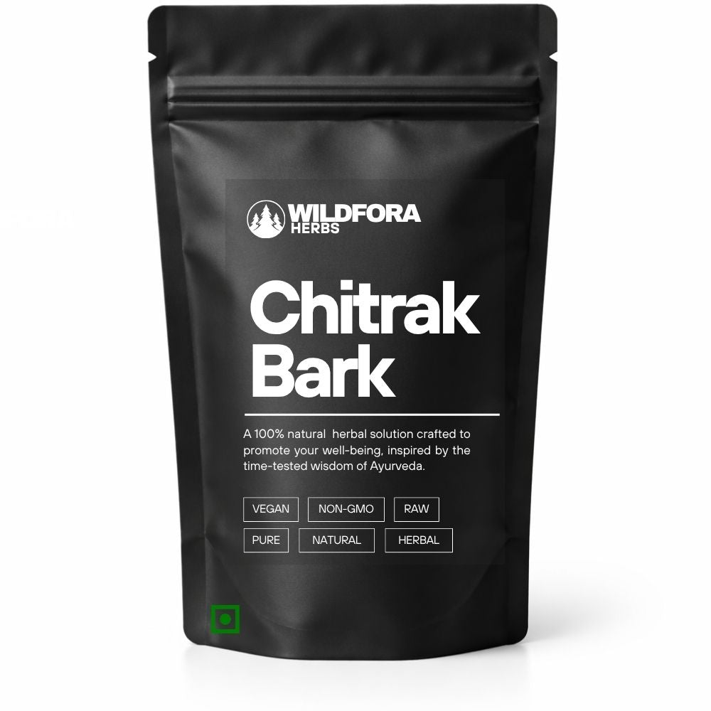 chitrak bark, plumbago indica, wildfora herbs, herbal product, natural bark, chitrak benefits, fayde, how to use chitrak, ayurvedic herbs, herbal bark