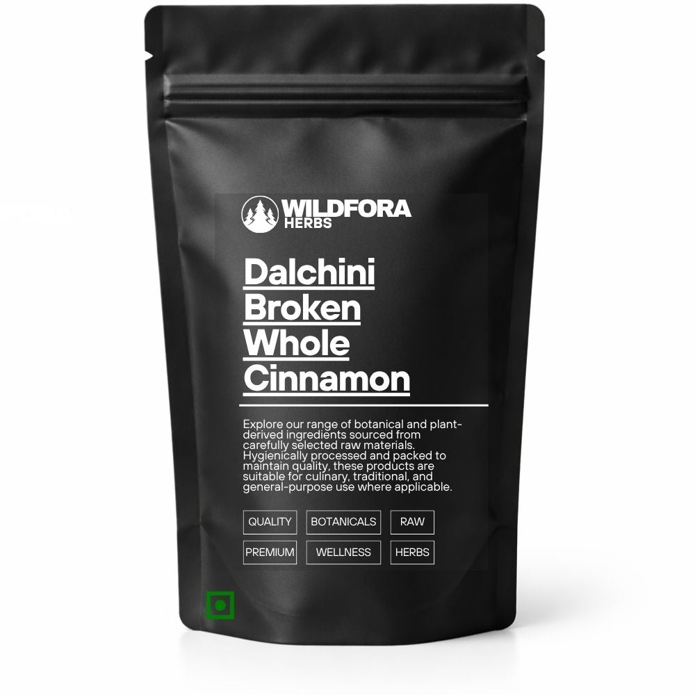 Dalchini Broken (Cinnamomum verum) - Premium Natural Cinnamon Spice Pieces | Food Grade Ingredient