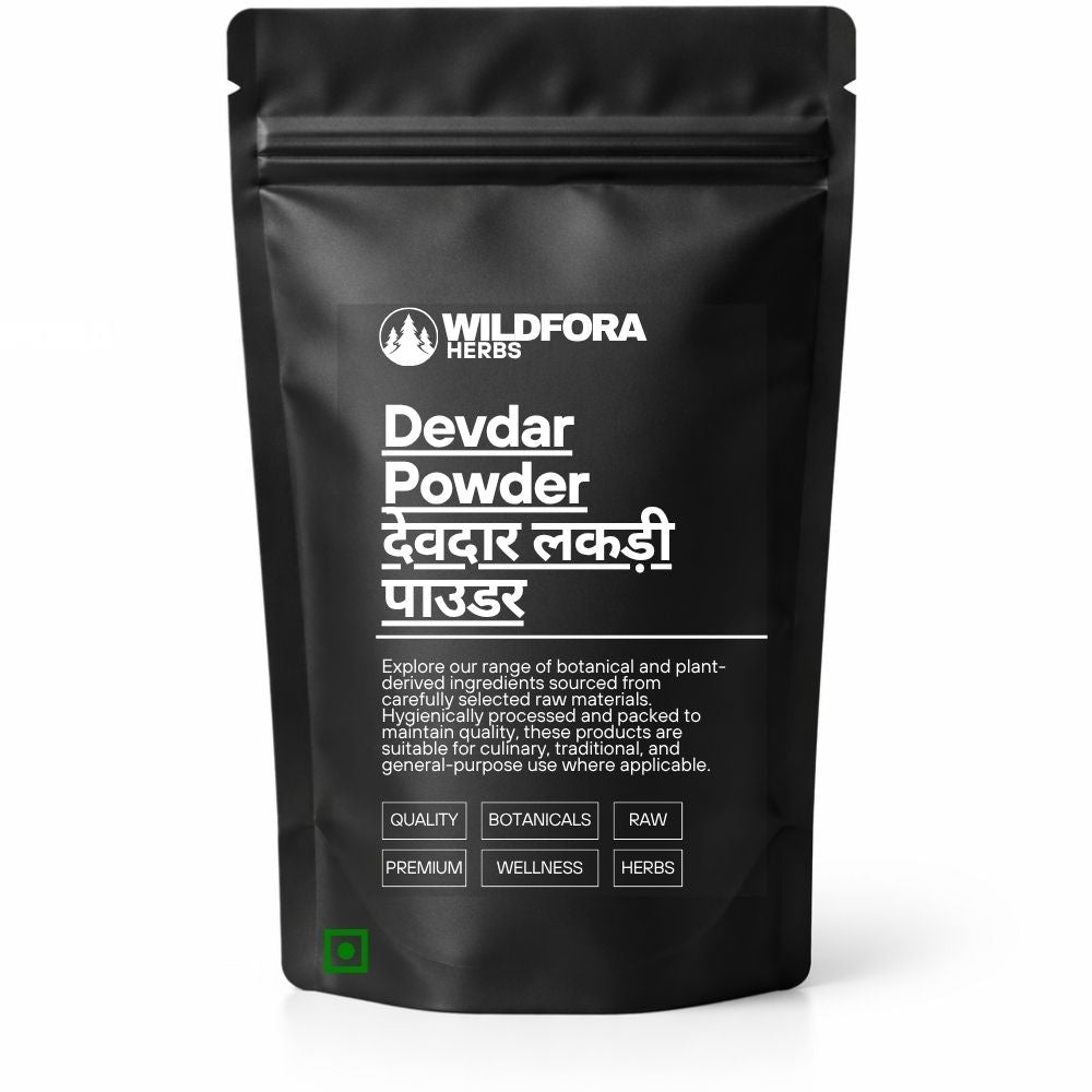 Devdar Powder (Cedrus deodara) - Premium Cedar Wood Herbal Powder | Natural Botanical Ingredient