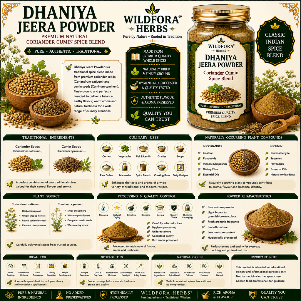 Dhaniya Jeera Powder Coriander Cumin Blend | Spice Powder