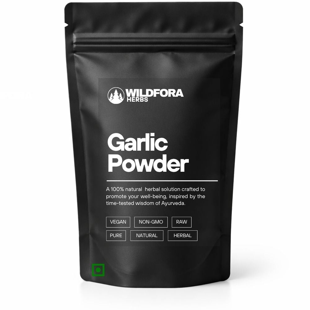 garlic powder, lahsun powder, allium sativum, spice powder, natural ingredient, wildfora, cooking spice, masala powder, seasoning spice, food powder
